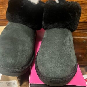UGG Charcoal Ankle Booties